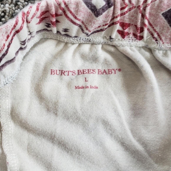 Burts Bees| Western Pattern Pajama Pants - Picture 2 of 3